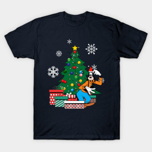 Goofy Around The Christmas Tree T-Shirt