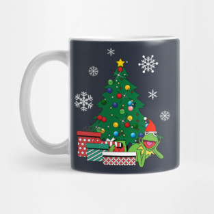 Kermit Around The Christmas Tree Muppets Mug