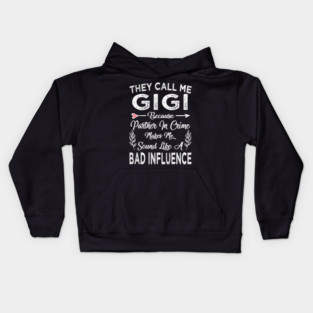 they call me gigi Kids Hoodie