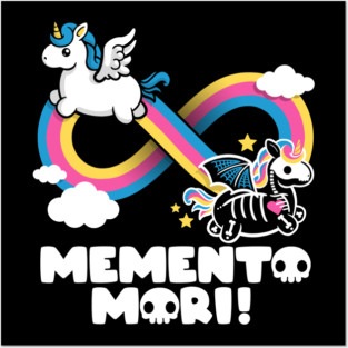 Infinity memento mori Posters and Art