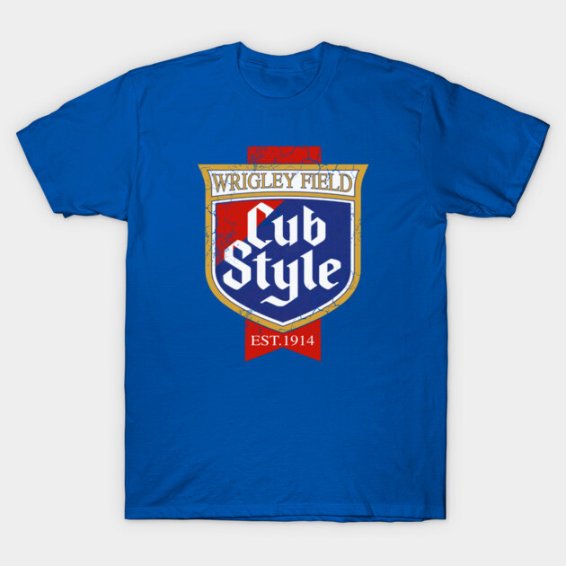 Cub Style Vintage Chicago T-Shirt by Tee Styley