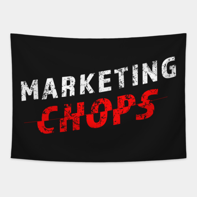 Marketing Chops Tapestry by alblais
