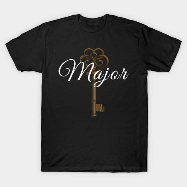 Major Key T-Shirt by alblais