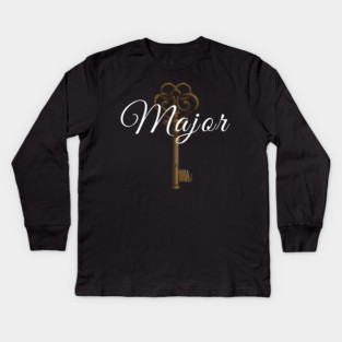 Major Key Kids Long Sleeve T-Shirt