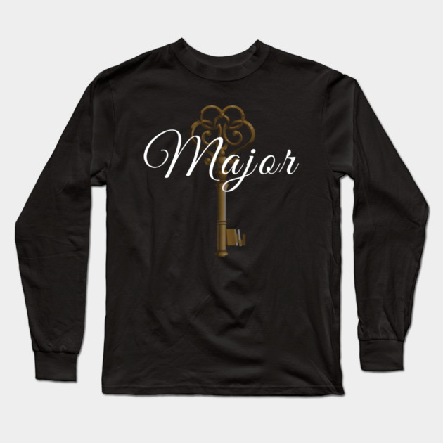 Major Key Long Sleeve T-Shirt by alblais