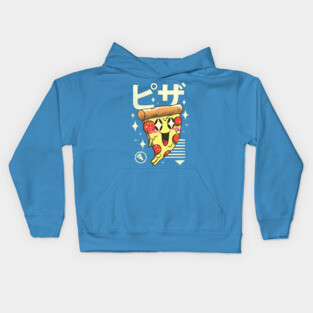 Kawaii Pizza Kids Hoodie