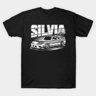 Silvia S15 (White Print) T-Shirt