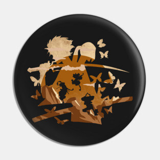 Funky Samurais Pin