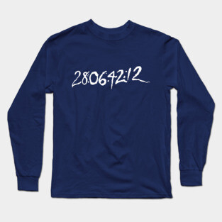 Donnie Darko Numbers Long Sleeve T-Shirt