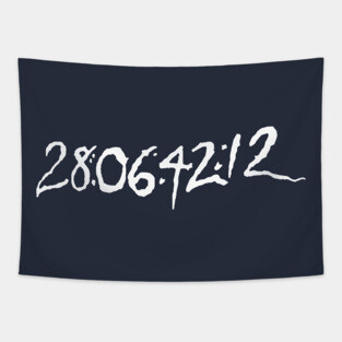 Donnie Darko Numbers Tapestry