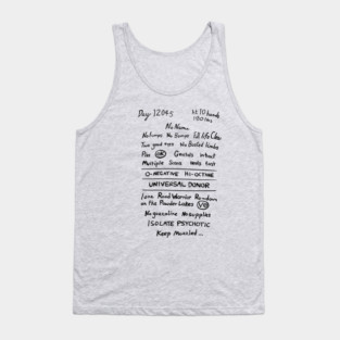 Mad Max; Fury Road - Back TATTOO Tank Top