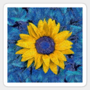 Sunflower Sticker