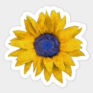 Sunflower Sticker