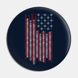 Native Patriots Pin