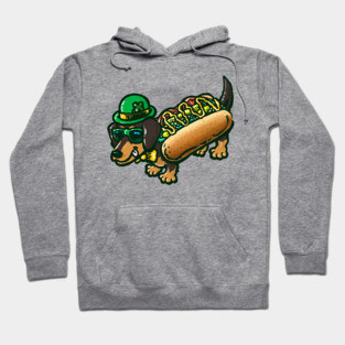 St Patricks Day Chicago Dog Hoodie