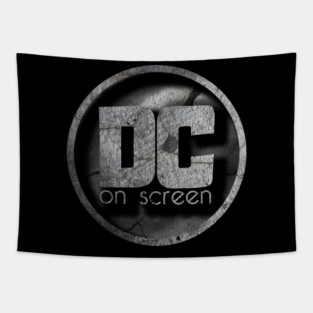 DC on SCREEN Logo (Knightmare) Tapestry