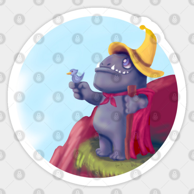 NATURE SPIRIT Sticker by droidmonkey