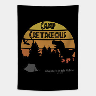 Camp Cretaceous Tapestry