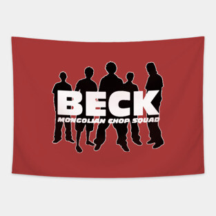 Mongolian Chop Squad Band Tapestry