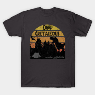 Camp Cretaceous (distressed) T-Shirt