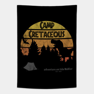 Camp Cretaceous (distressed) Tapestry