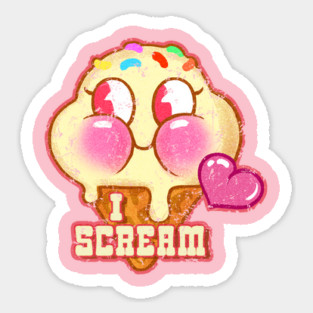 Ice Scream Ice Cream Magnet