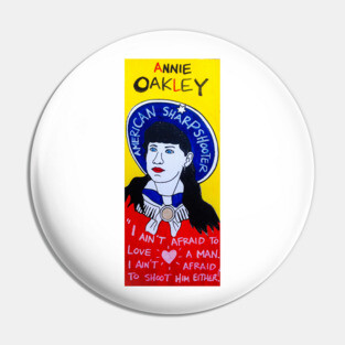 Annie Oakley Pin