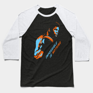 Impossible is Nothing - Muhammad Ali Tribute Baseball T-Shirt