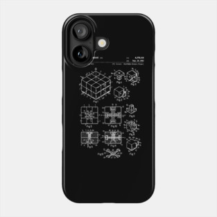 Rubiks Cube Patent Phone Case