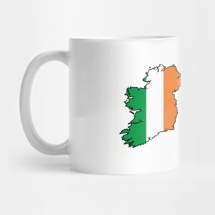 Tiocfaidh Ár Lá - Ireland with flag overlay Mug