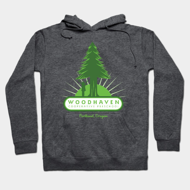 Woodhaven Basic Logo Hoodie by Woodhaven School