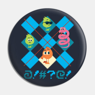 eight bit argyle Pin