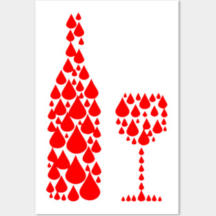 Red Wine Posters and Art