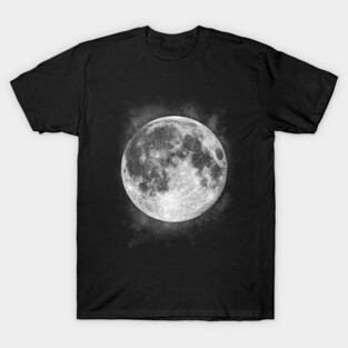 Full Moon and Stars T-Shirt