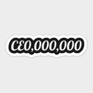 CE0,000,000 Sticker