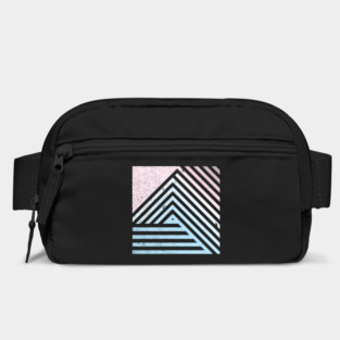 Abstract Geometric Retro Summit Bag
