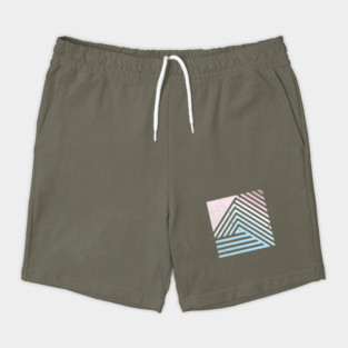 Abstract Geometric Retro Summit Shorts