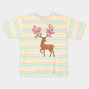 Nature Deer Kids T-Shirt