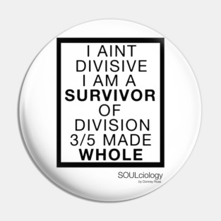 Survived The Divide Pin