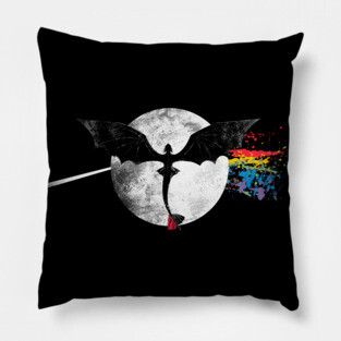 Dragon Side of the Moon Cute Funny Gift Pillow