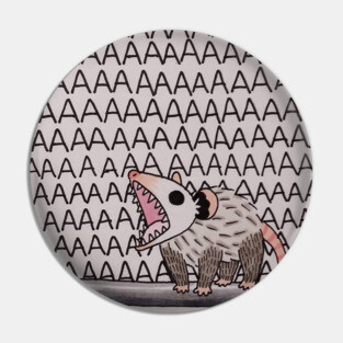 AAAAAAAAAAAAAAAAAAAAA Possum opossum Pin
