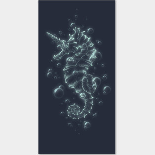 Seahorse Posters and Art