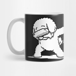 Funny Dabbing Bichon Frise Mug