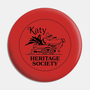 Katy Heritage Society Logo Pin