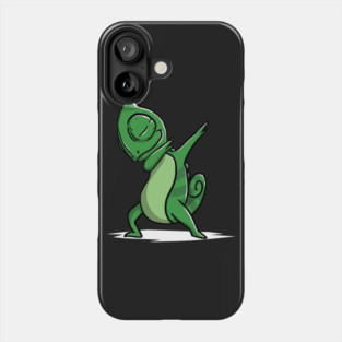 Funny Dabbing Chameleon Phone Case