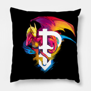 Pan Pride Dragon Pillow