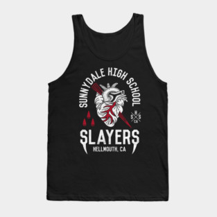 Sunnydale Slayers - Retro Horror High School Tank Top