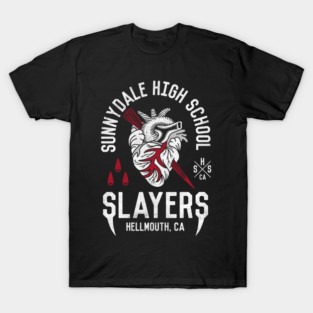 Sunnydale Slayers - Retro Horror High School T-Shirt