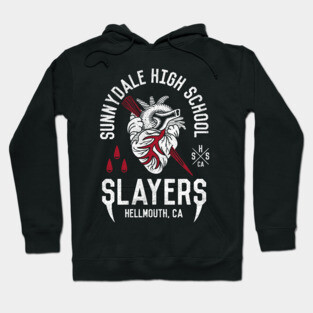 Sunnydale Slayers - Retro Horror High School Hoodie