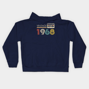 Vintage 1968 Limited Edition Cassette Kids Hoodie